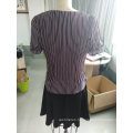 Summer Colourful Striped Beatiful Women′s Dress